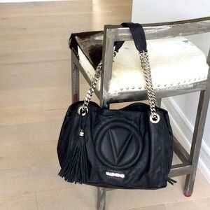 Valentino leather tote